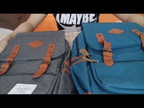 fake herschel bag vs real|how to tell if bag is counterfeit.